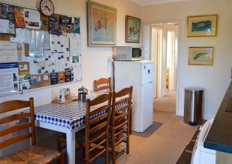 The kitchen at Parsley Cottage, Clawton