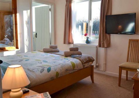 Bedroom #1 at Parsley Cottage, Clawton