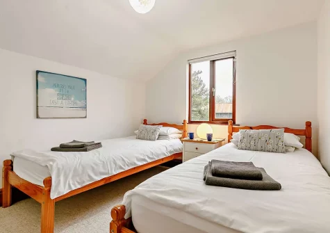 Bedroom #3 at Patrieda Croft, Rilla Mill