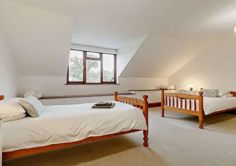 Bedroom #4 at Patrieda Croft, Rilla Mill