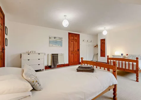 Bedroom #4 at Patrieda Croft, Rilla Mill