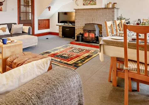 Patrieda Croft, Rilla Milla is a spacious barn conversion nestled on the edge of Bodmin Moor with four bedrooms, multiple living spaces, and outdoor areas. Perfect for families seeking adventure, with easy access to Cornwall's coast & countryside.