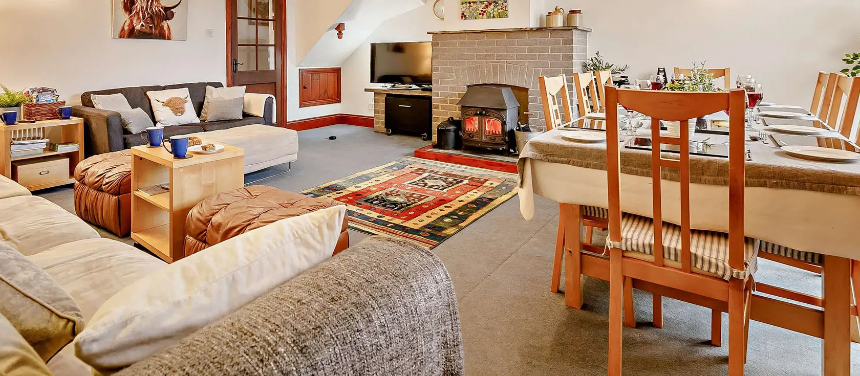 Patrieda Croft, Rilla Milla is a spacious barn conversion nestled on the edge of Bodmin Moor with four bedrooms, multiple living spaces, and outdoor areas. Perfect for families seeking adventure, with easy access to Cornwall's coast & countryside.