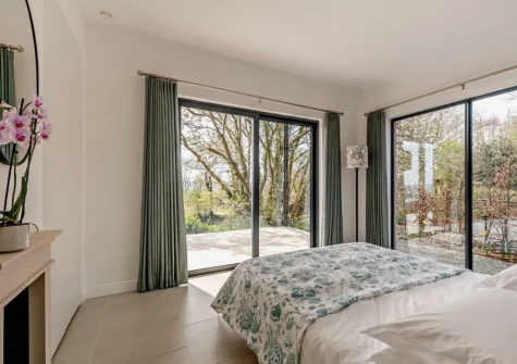 The bedroom at Peace Cottage, Riverview, Bere Alston