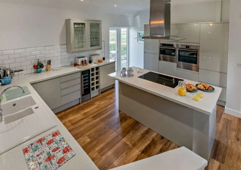 The kitchen at Peacehay Barn, Little Petherick