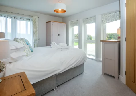 Bedroom #2 at Peacehay Barn, Little Petherick