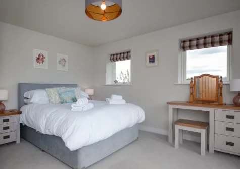 Bedroom #3 at Peacehay Barn, Little Petherick