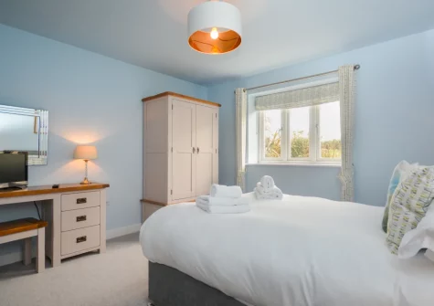 Bedroom #4 at Peacehay Barn, Little Petherick