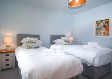 Bedroom #5 at Peacehay Barn, Little Petherick