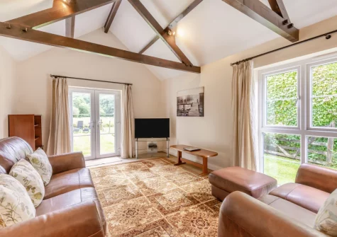 The living area at Peal Cottage, Two Waters Foot