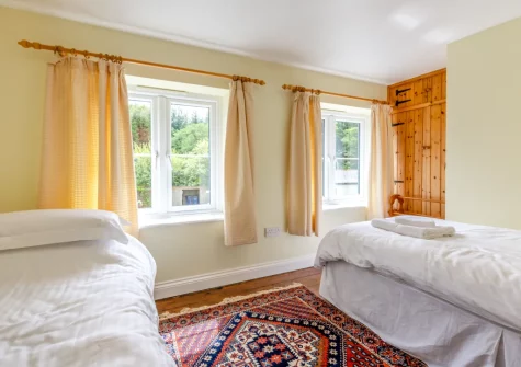 Bedroom #2 at Peal Cottage, Two Waters Foot