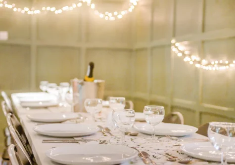 The Barn is also available to guests, offering a shared space to dine as a large group