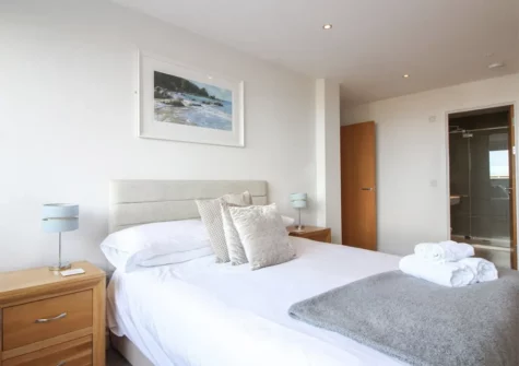 Bedroom #1 at Pearl Three, Newquay