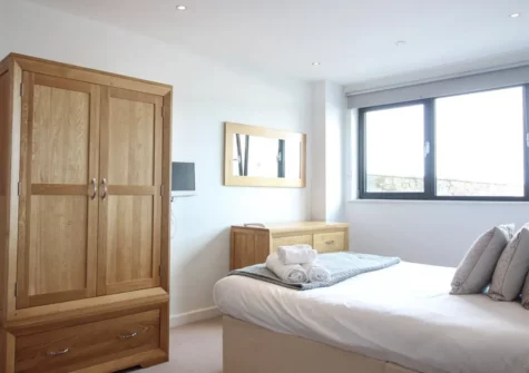 Bedroom #1 at Pearl Three, Newquay