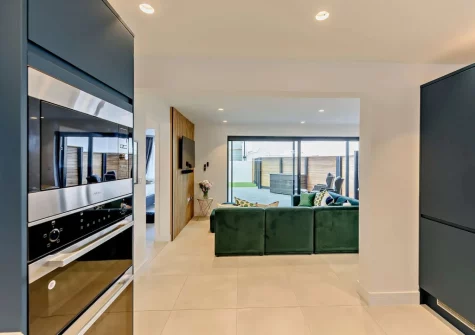 The kitchen at Pebble Bay, Westward Ho!