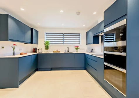 The kitchen at Pebble Bay, Westward Ho!