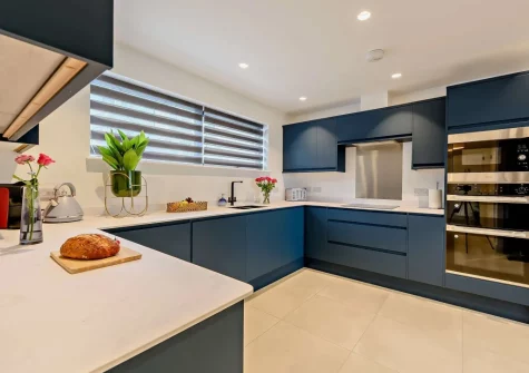 The kitchen at Pebble Bay, Westward Ho!