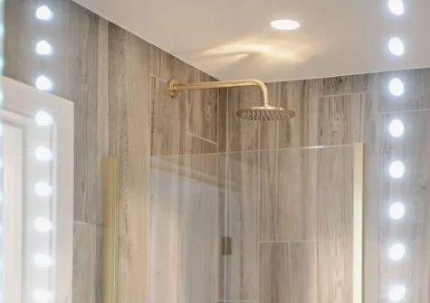 The bathroom at Pebble Bay, Westward Ho!