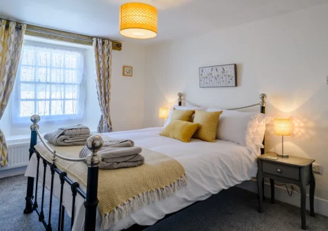 Bedroom #1 at Pebble Cottage, Bude