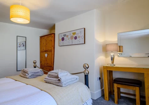 Bedroom #1 at Pebble Cottage, Bude