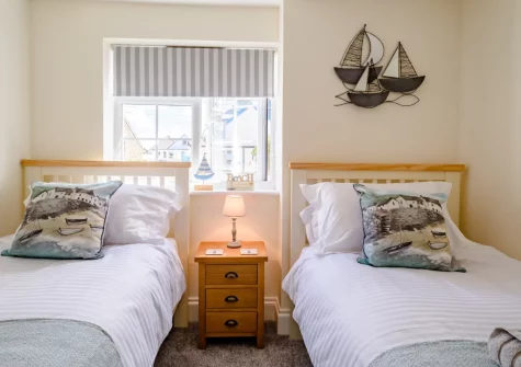 Bedroom #2 at Pebble Cottage, Bude