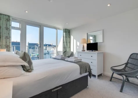 Bedroom #1 at Pebble House, Newquay