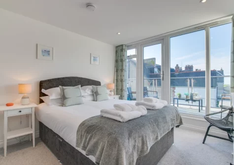 Bedroom #1 at Pebble House, Newquay