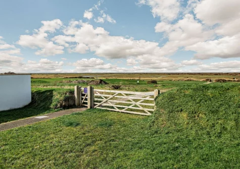 A private gate gives direct & easy access to Northam Burrows