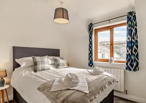 Bedroom #2 at Pebbles, Portreath