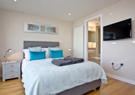 Bedroom #1 at Pebbles, Westward Ho!