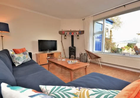 The living area at Pedro, Appledore
