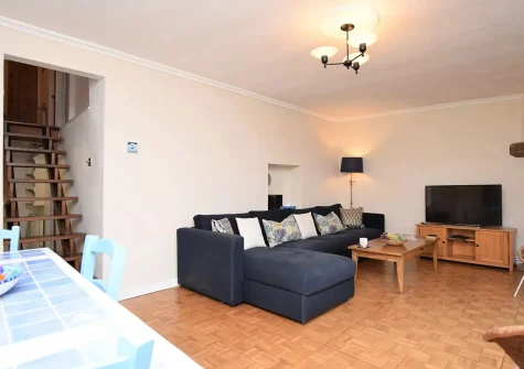 The living & dining area at Pedro, Appledore