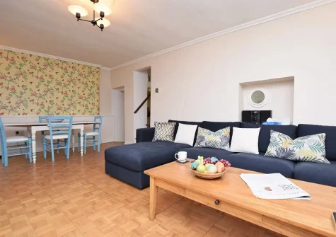 The living & dining area at Pedro, Appledore