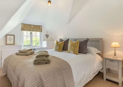 Bedroom #2 at Peep O Day, West Buckland