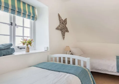 Bedroom #3 at Peep O Day, West Buckland