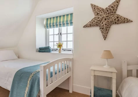 Bedroom #3 at Peep O Day, West Buckland