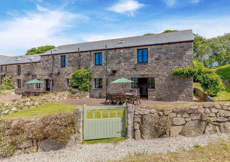Pendarves is a converted barn in stunning rural location with far reaching views