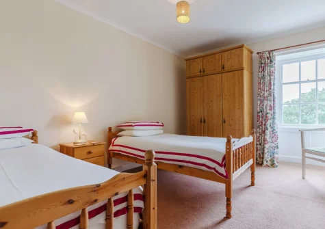 Bedroom #4 at Pendavey Farm House, Sladesbridge