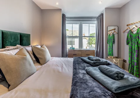 Bedroom #1 at Pendeen, Fowey