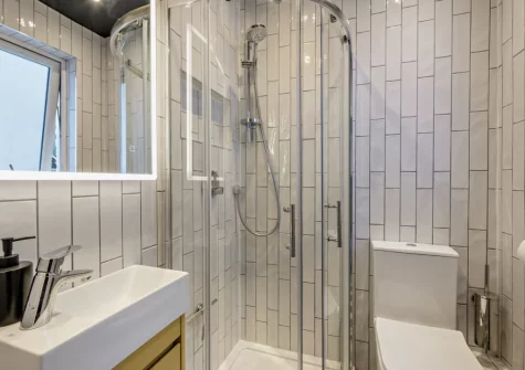 The second shower room at Pendeen, Fowey
