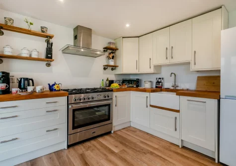 The kitchen at Pendragon, Padstow