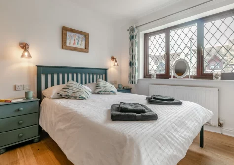 Bedroom #1 at Pendragon, Padstow