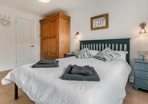 Bedroom #1 at Pendragon, Padstow