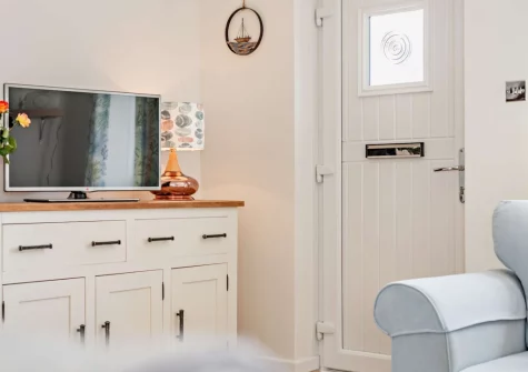 The living area at Pendrift, Padstow