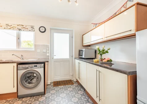 The kitchen at Pendrift, Padstow