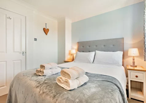 Bedroom #1 at Pendrift, Padstow