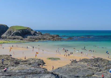 Pendrift is an ideal base for exploring Cornwall's many beautful golden sand beaches