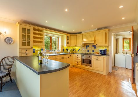 The kitchen at Penhayle, Roserrow, Polzeath