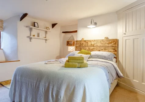 Bedroom #2 at Penny Bun Cottage, Polyphant