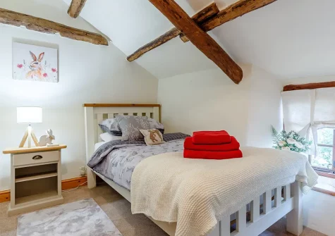 Bedroom #3 at Penny Bun Cottage, Polyphant